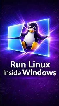 Install Linux On Windows Using WSL ( No VM, No Dual boot) #tech #coding