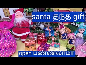 Happy Time Part 74 | Should I Open the Gift from Santa | Mini green food