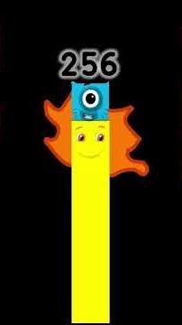 Three Hundred Tall Blocks #animation #cartoonblocks #numberblocks #plusplusblocks #numbergames