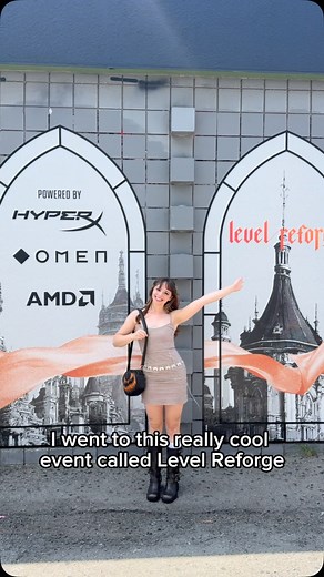 New side quest: Level reforge from @hyperx @omenbyhp and @amd !! I had so much fun thank you so much hyperx for having me 😭💘 Should I do more voice over vlogs? Sharks? 🦈 #hyperx #omenbyhp #amd #levelreforge | Chelsea Cook