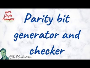 [COA 26] Parity bit generator and checker