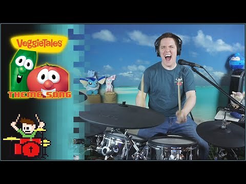 VeggieTales Theme Song On Drums!