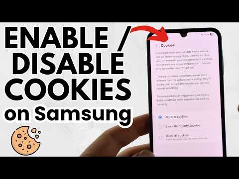 How to Enable & Disable Cookies on Samsung Internet - 2026