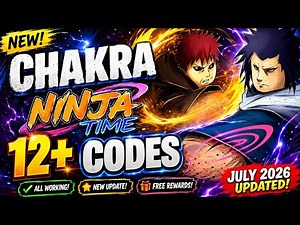 [🌀CHAKRA] NINJA TIME CODES [ROBLOX] *NEW* WORKING CODES ✨