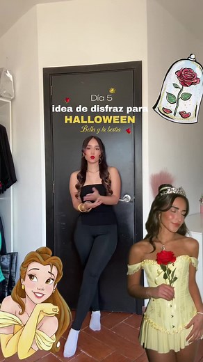 Disfraz de Princesa Bella y la Bestia para Halloween