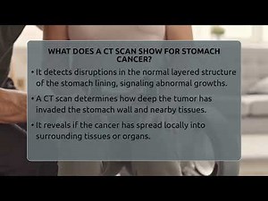 What Does A CT Scan Show For Stomach Cancer? - Stomach Cancer Support Network