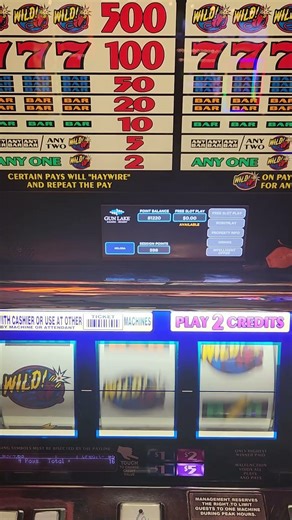 Haywire Deluxe Old School 3 Reel Slot Machine #haywire #wilsonvilleslots #deluxe #oldschool #3reel