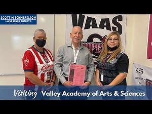 Visiting VAAS - Valley Academy of Arts and Sciences