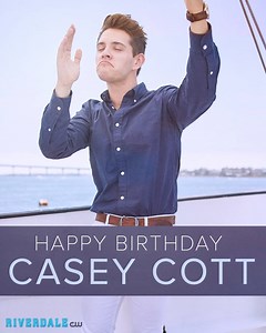 64K views · 339 shares | Cheers to the perfect BFF! Happy Birthday, Casey Cott! | Riverdale | Facebook