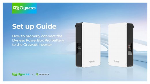 7.9K views · 541 reactions | ☀️Quickly empower your #energysolutions step-by-step through #Dyness   With clear and detailed instructions, you'll learn how to properly connect the Dyness #Powerbox Pro to the Growatt New Energy inverters, maximizing its performance and longevity. ⚙️ Watch now for details. #homebattery #homeenergystorage #solarpower #powerboxpro #DynessEnergySolutions #Growatt | Dyness | Facebook