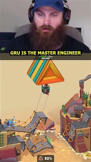 Gru is The Master Engineer in Poly Bridge 3