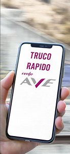 Quick trick for the Renfe app