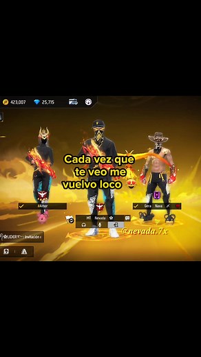 Piropos divertidos en Free Fire con mi compa y buen amigo