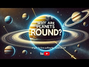 Why Are Planets Round? The Science Explained! #Space #ScienceFacts