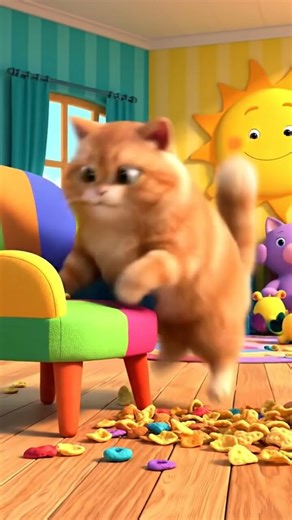 Funny Fat Cat Cartoon – Hilarious Chubby Cat Moments Animation