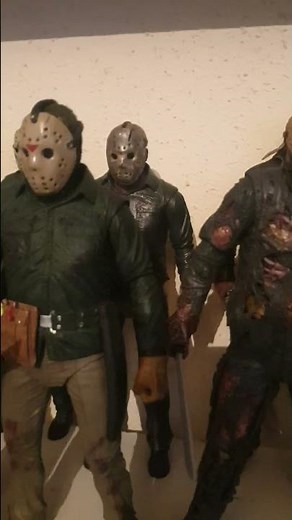 neca Jason Voorhees Friday the 13th action figure collection #jasonvoorhees 💀