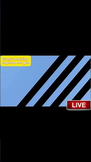 See how the drone + the capture net gun can achieve high-altitude reconnaissance and precise capture