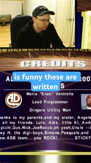 I’ve never seen a game’s credits do this - All Star Baseball 2002