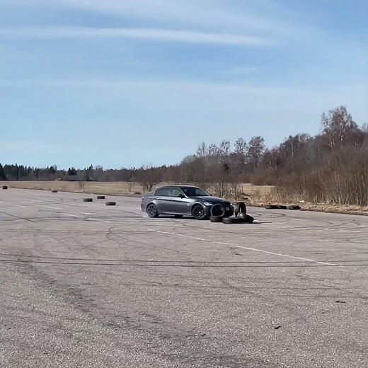 E90 325i n52 Drift Practice