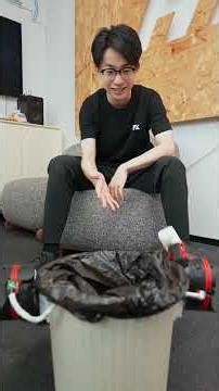 Rubbish-Catching Bins Built by HTX Studio 🤯🤭🤌🏻