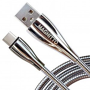 USB Type C Cable, Metal Braided Cord, Fast Type-C Charger Premium Durable USB-A to USB-C Charging Cable for Samsung Galaxy S25 S24 S23 S22 S21 S20 Note 20 10 S10 S9