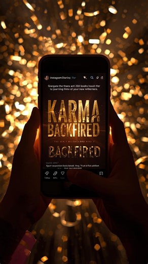 Shriya Sharma on Instagram: "✨ The wait is over. Our book finally has a name. Introducing — Karma Backfired. 🔥 A story where fate flips the script."