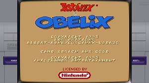 【阿斯特里克斯和奥贝利克斯历险记】SNES 怀旧主机经典游戏永久高清收藏版【超清60帧】