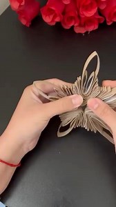 5.6K views · 33 reactions | Beautiful snowflake idea from paper rolls✨ #papercrafts #diyprojects #diyprojects #christmas2025 #hobbycraft #creatorcontent #fypシ゚ #paper #papercrafting #diycrafts #diyhomedecor #christmasdecor DIY & Crafts | Krushna’s art and craft | Facebook