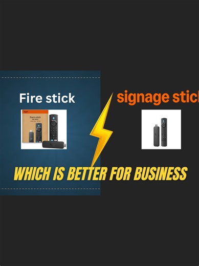 ‏Amazon Signage Stick vs Fire Stick Which is Better for Business