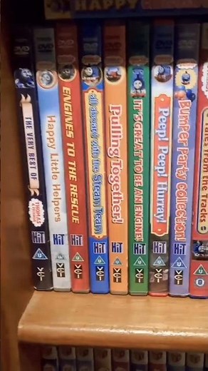 My Thomas & Friends DVD Collection! #thomasandfriends #thomasthetankengine #dvdcollection #nostalgia