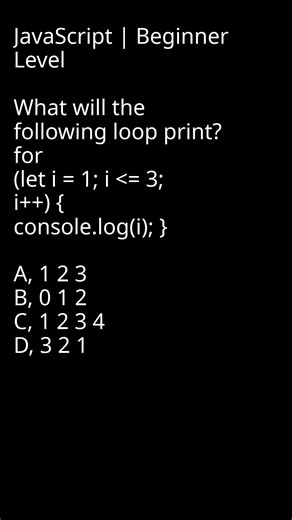 JavaScript Loops A Simple yet Essential Concept #javascript #programming #loops