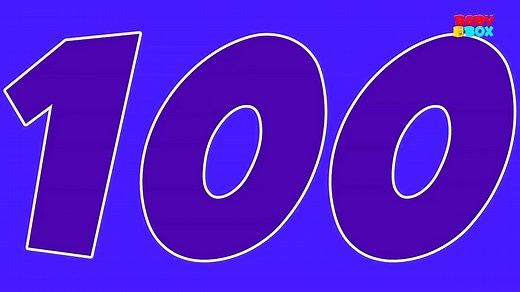 Number Song | Big Number Song Rhyme | 1 100 song