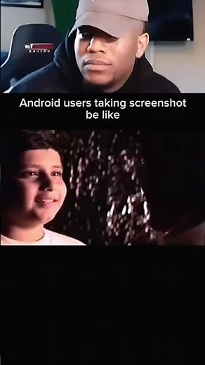 Android copi screenshot feature the scene😂🤣😂
