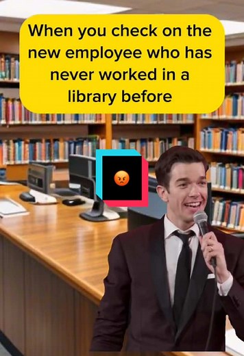 Welcome to public service friend… #library #librarians #librariansbelike #librarylife #librarytiktok #librariansoftiktok