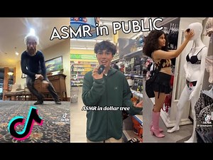 TikTok PUBLIC ASMR compilation | ASMR for relaxation