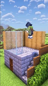 Minecraft Easy Starter House🏠 #shorts