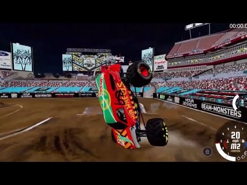 Demo Derby Monster Truck Bash World Finals 4. Daily freestyles #175.