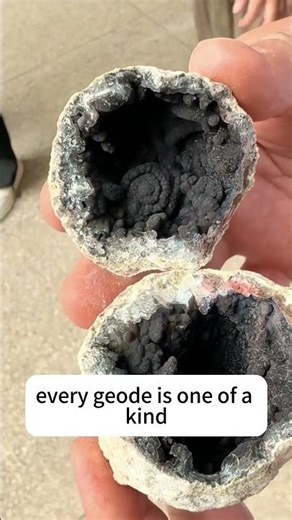 A geode formed over tens of millions of years#popularscience