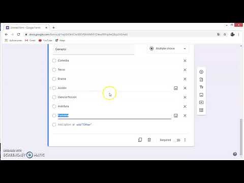 Crear tablas usando Formularios de Google