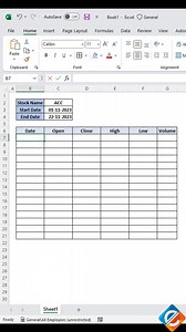 12K views · 110 reactions | Excel Stock Magic: Unleash StockHistory...