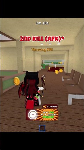Beating Mini Camper 🤢🔥 #mm2
