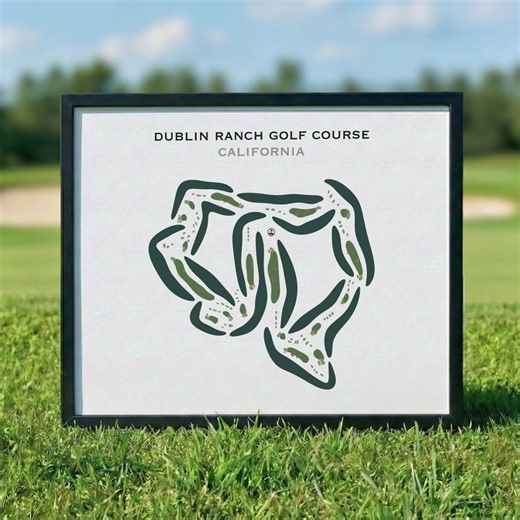 Dublin Ranch Golf Course, CA | Golf Course Map, Golf Map, Golfer Gift for Him, Scorecard Layout, Golfer Boyfriend Gift,art Print Decor - Etsy