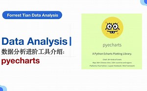 数据分析进阶工具介绍 pyecharts安装和使用｜ Data Analysis ｜第四期