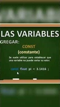El uso de CONST en las Variables #programacion #arduino #electronica