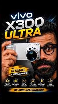 vivo X300 Ultra Unboxing 🔥 DSLR Killer Phone? 😳 | First Look!