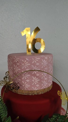 Sweet 16 cake | Sweet Creations Cakes by AV | Facebook