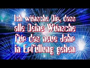 Neujahr Silvesterwünsche SMS, Whatsapp, Facebook