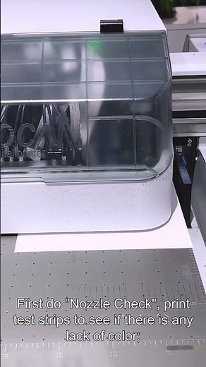 Common problems for beginners in UV flatbed printer (2)# uv printer # uv machine cooperation
