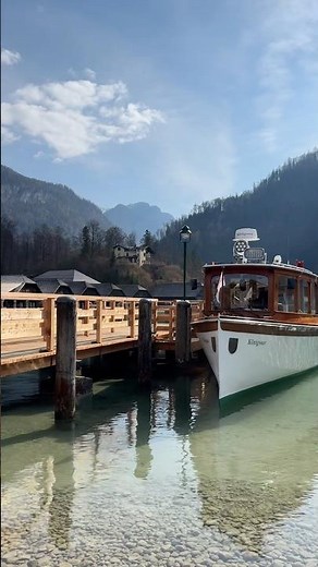 🇩🇪Crystal Clear Waters & Silent Mountains at Königssee✨德国国王湖的清澈湖水与静谧群山 如梦般纯净#konigssee #germany