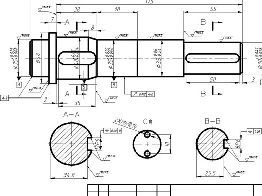 机械制图/CAD机械制图/怎么看懂机械图纸